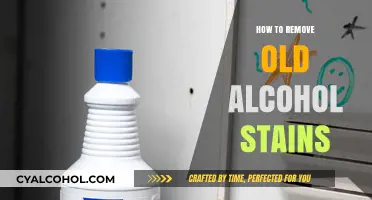 Effective Methods to Remove Old Alcohol Stains from Any Surface