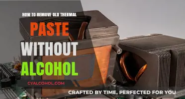 Clean Old Thermal Paste Without Alcohol: Easy Guide