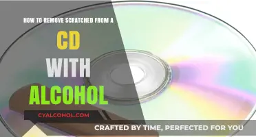 Alcohol Solution: Removing CD Scratches