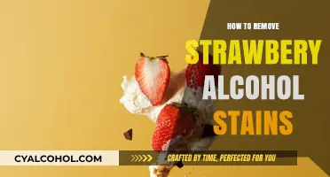 Effective Tips to Remove Strawberry Alcohol Stains from Fabric
