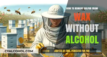 Wax Purification: Removing Sulfur Without Alcohol
