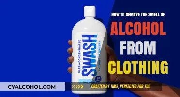 Eradicate Alcohol Odor from Clothing: Quick and Easy Guide