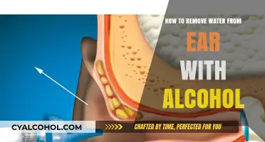 Alcohol Ear Drops: Removing Water from Ears
