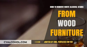 Removing White Alcohol Stains from Wood Furniture