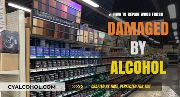 Repairing Alcohol-Damaged Wood Finishes: A Step-by-Step Restoration Guide
