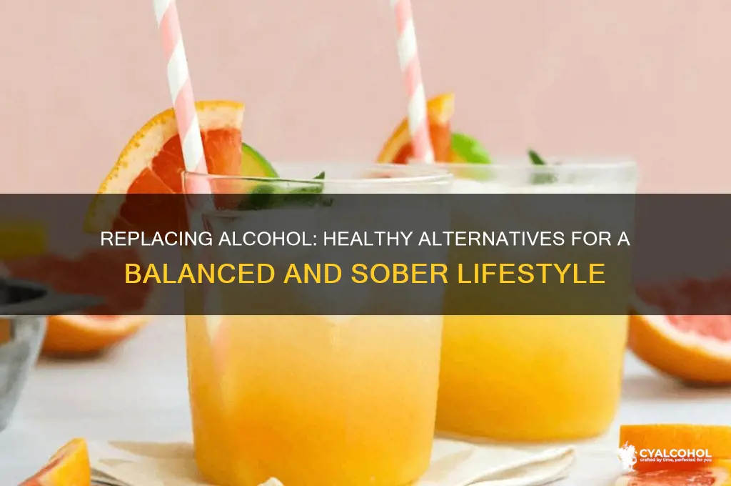 how to replace alcohol