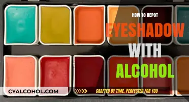 Revive Cracked Eyeshadow: Easy Repotting Guide Using Alcohol