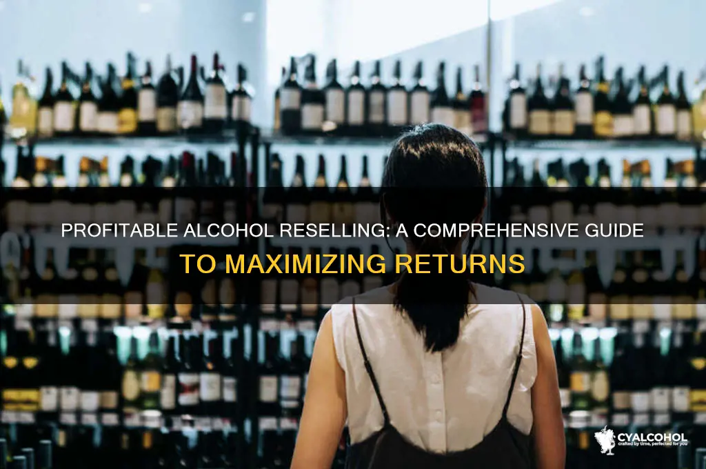 how to resell alcohol