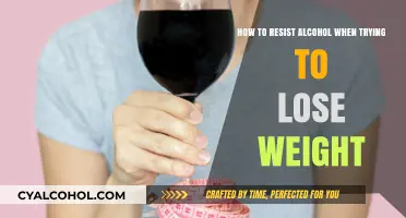 Resisting Alcohol: Weight Loss Strategies