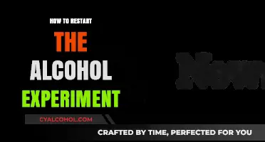 Reviving Your Alcohol Experiment: A Step-by-Step Guide to Restarting