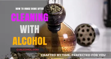 Mastering Bong Maintenance: Effective Alcohol Rinsing Techniques for a Clean Hit