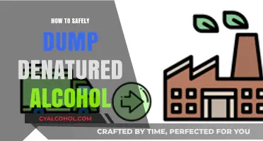 Safe Disposal Guide: How to Dump Denatured Alcohol Properly