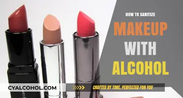 Sanitizing Makeup with Alcohol: A Simple, Effective Cleaning Guide