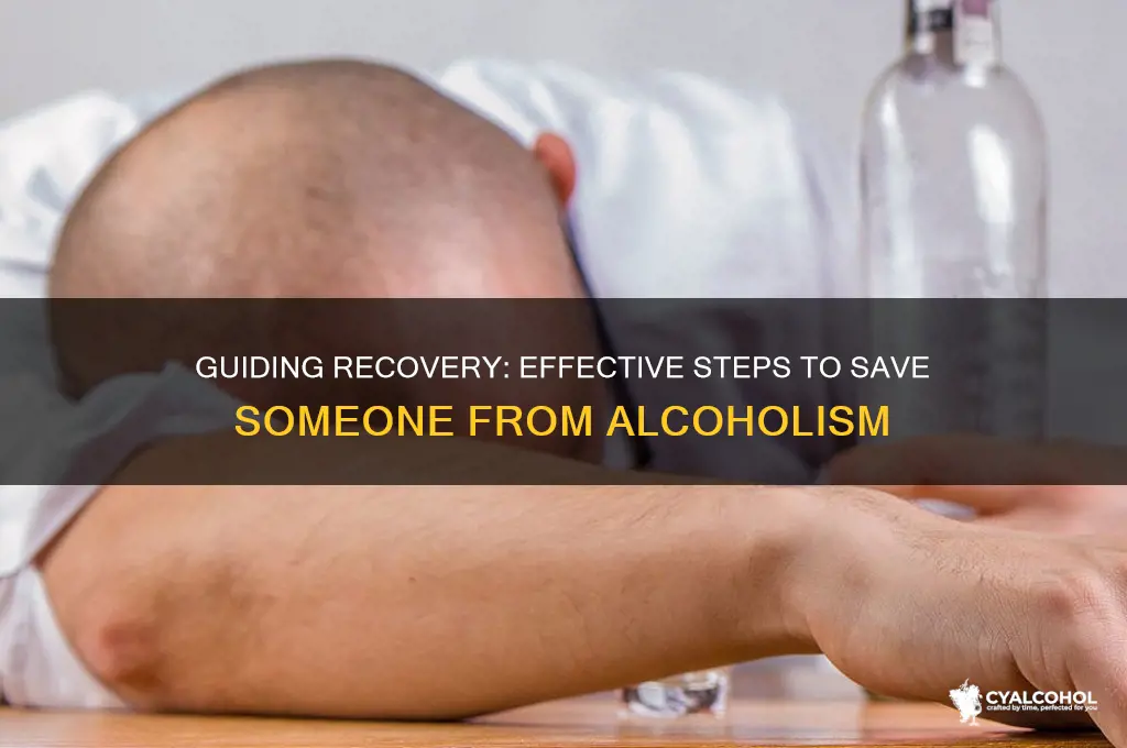 how to save someone from alcoholism