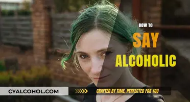 How to Say Alcoholic: Navigating Language with Sensitivity and Respect
