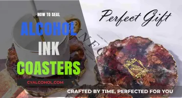 Mastering the Art of Sealing Alcohol Ink Coasters: A Step-by-Step Guide