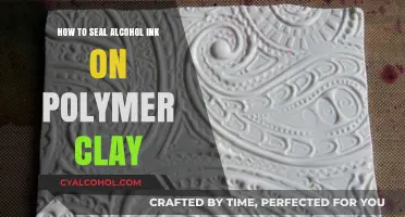 Sealing Alcohol Ink on Polymer Clay: Techniques for Long-Lasting Vibrancy