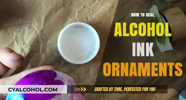 Mastering the Art of Sealing Alcohol Ink Ornaments: Tips and Tricks