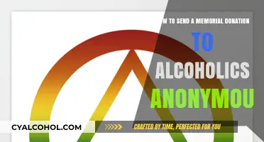 Memorial Donations: Supporting Alcoholics Anonymous