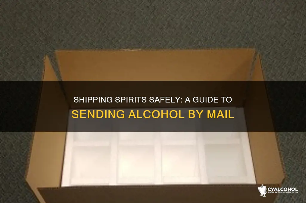 how to send bottle of alcohol