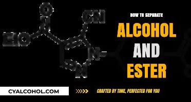 Effective Techniques to Separate Alcohol and Ester in Chemical Processes