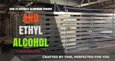 Effective Methods to Separate Aluminum Powder from Ethyl Alcohol Safely