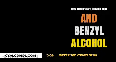 Effective Techniques for Separating Benzoic Acid and Benzyl Alcohol