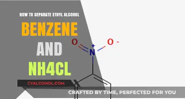 Effective Techniques to Separate Ethyl Alcohol, Benzene, and NH4Cl Mixtures