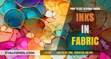 Mastering Fabric Art: Setting Alcohol Inks for Vibrant, Permanent Designs