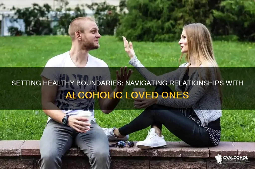how to set boundaries with alcoholic