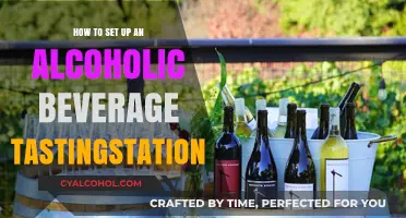 Crafting the Perfect Alcoholic Beverage Tasting Station Setup Guide