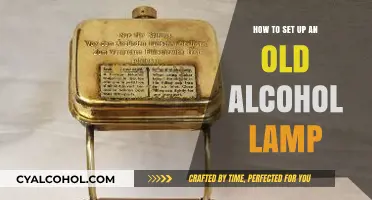 Reviving Vintage Alcohol Lamps: A Step-by-Step Setup Guide