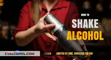 Mastering the Art of Shaking Alcohol: Tips for Perfect Cocktails