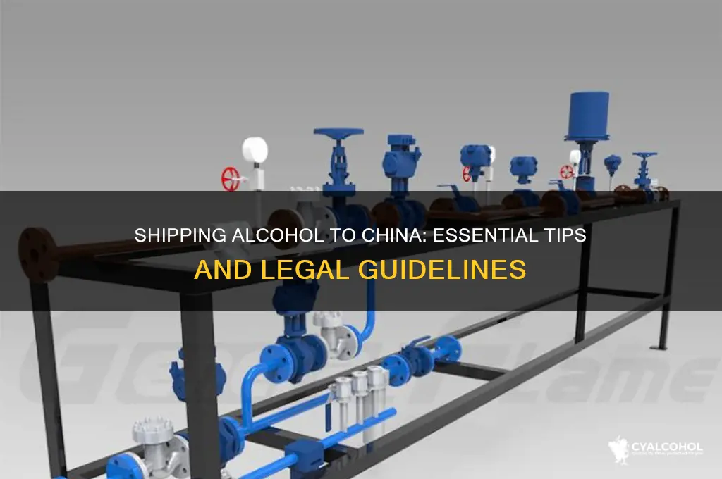 how to ship alcohol to china