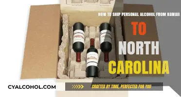 Shipping Alcohol: Hawaii to North Carolina
