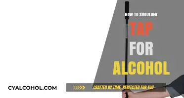 Mastering the Art of Shoulder Tapping for Alcohol: A Legal Guide
