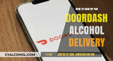 Easy Guide to Signing Up for DoorDash Alcohol Delivery Service