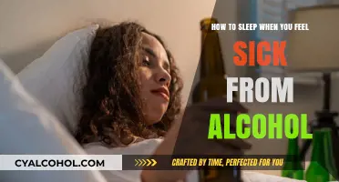 Alcohol-Induced Sickness: Getting Sleep