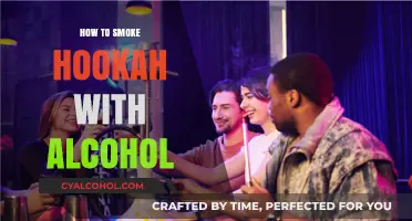 Enhance Your Hookah Experience: Mixing Alcohol for Smooth, Flavorful Sessions