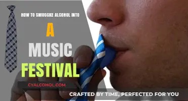 Sneaky Sips: Creative Ways to Bring Alcohol into Festivals