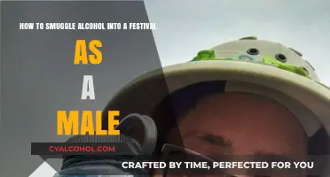 Festival Alcohol Smuggling: Creative Ways for Guys