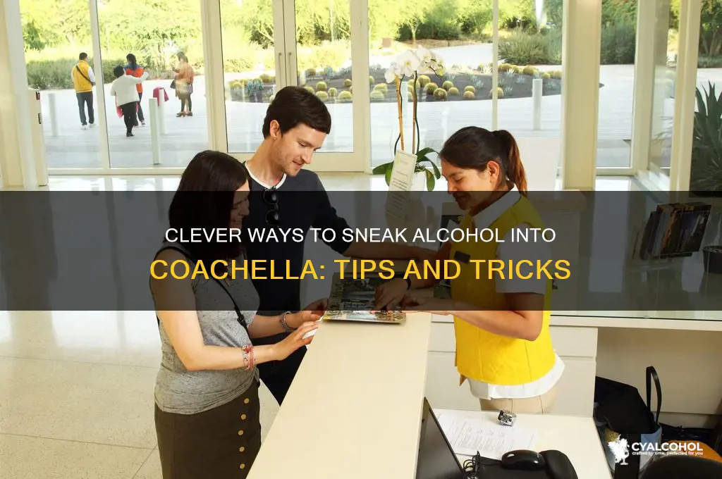 how to sneak alcohol in coachella