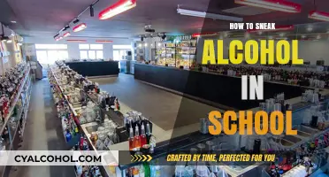 Creative Ways to Discreetly Bring Alcohol to School Events