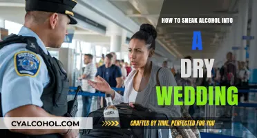 Sneaking Alcohol: Dry Wedding, Wet Guests