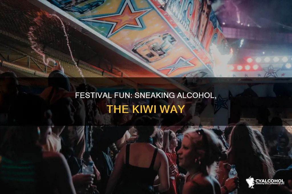 how to sneak alcohol into a festival nz