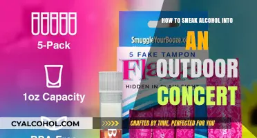 Concert Booze Smuggling: Creative Ways to Sneak Alcohol In