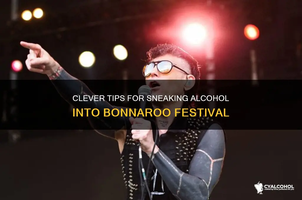 how to sneak alcohol into bonnaroo