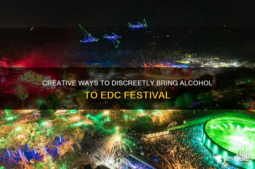 how to sneak alcohol into edc