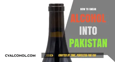Clever Ways to Discreetly Bring Alcohol into Pakistan Safely