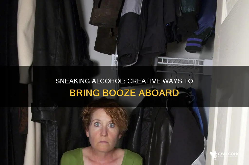 how to sneak alcohol into r n v